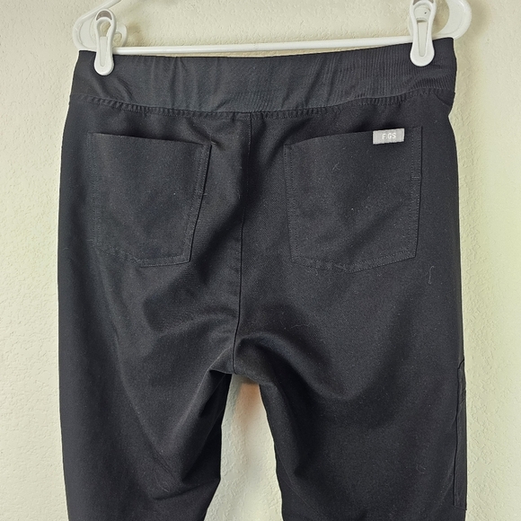 FIGS Black Jogger Pants with Drawstring - Picture 3 of 11
